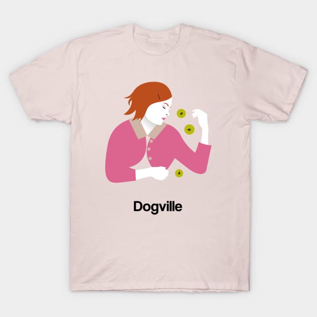 Dogville Minimal Movie Fan Art Lars Von Trier T-Shirt by Rozbud